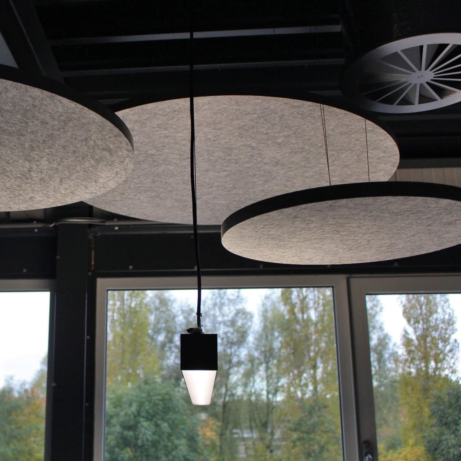 EASYfelt Plafondeiland Circle - PET-vilt