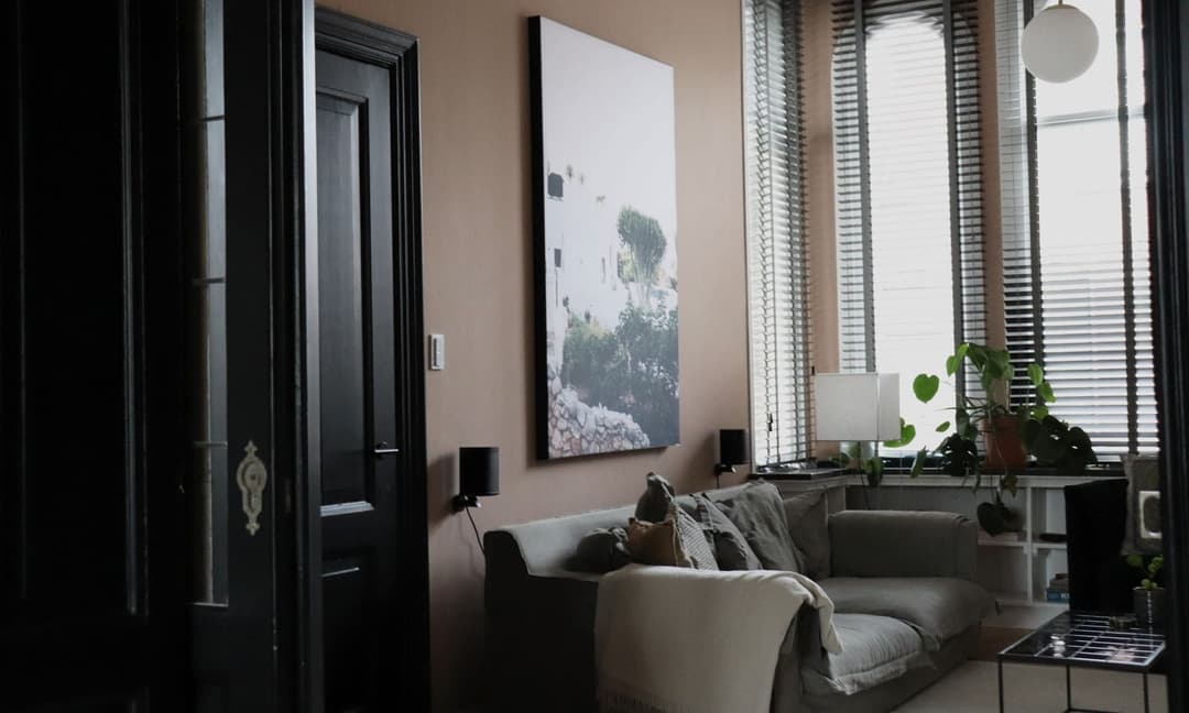 Akoestisch schilderij woonkamer - Akoestisch fotopaneel