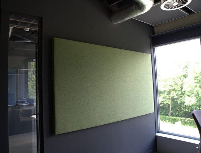 EASYfabric akoestisch wandpaneel groen geluidsaborberend EASY Noise Control 2